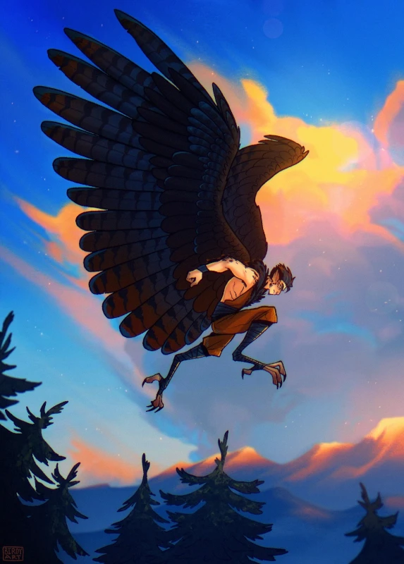 Fierbe au sang bouillant par Birdy Arts