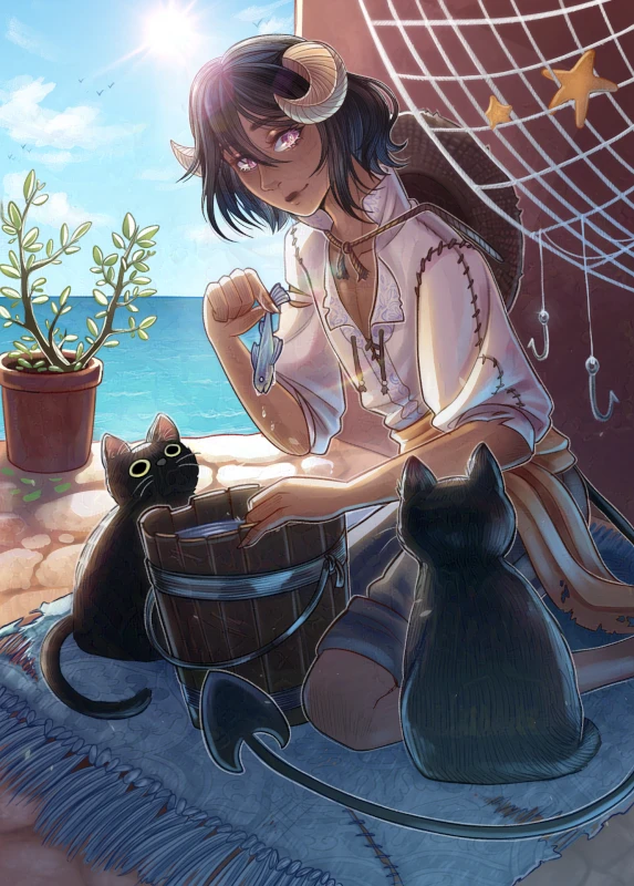 Meulin l’enchanteur (alt) par Kanra