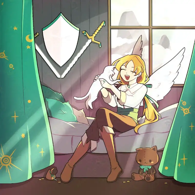 Noelle, ange gardien (alt) par Nights